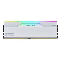 KLEVV CRAS V RGB 32GB (2x16GB) DDR5-6000 PC5-48000 CL30 Dual Channel Desktop Memory Kit 5AGU880-60A300J Brilliant White - for just $699.99! 