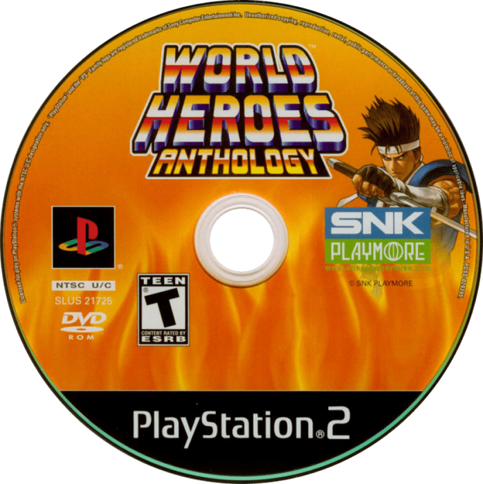 World Heroes Anthology – PlayStation 2 (PS2) - for just $16.99! 