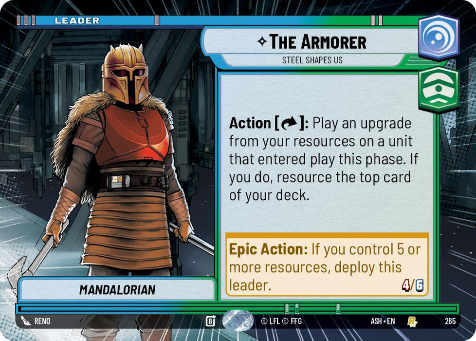 The Armorer - Steel Shapes Us (265) (Hyperspace) (265) [Ashes of the Empire] - for just $0.15! 