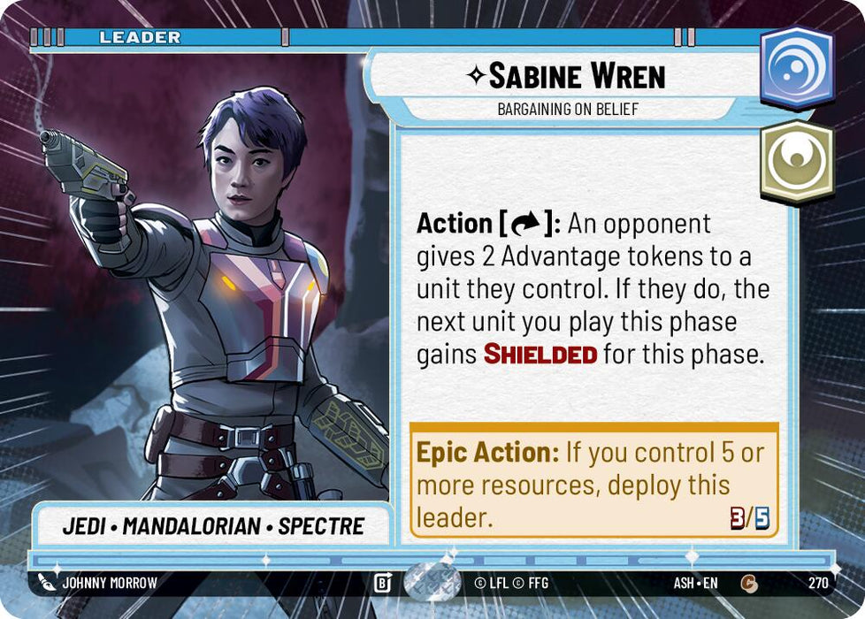 Sabine Wren - Bargaining on Belief (270) (Hyperspace) (270) [Ashes of the Empire] - for just $0.10! 