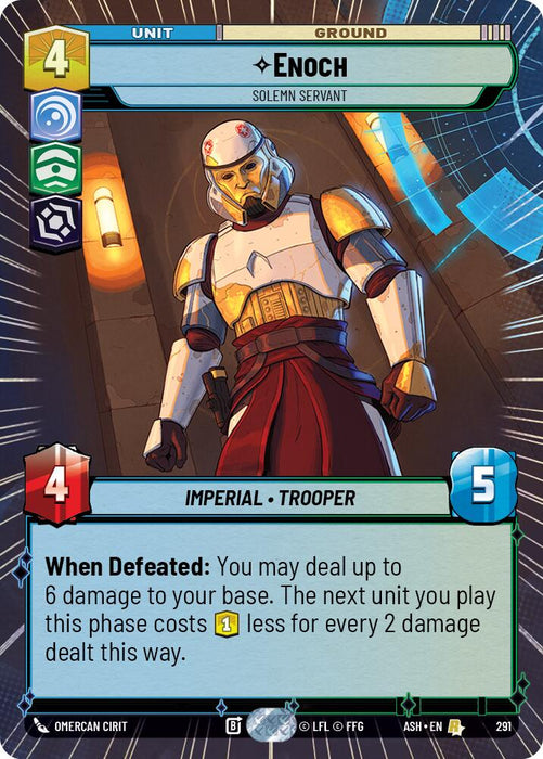 Enoch - Solemn Servant (291) (Hyperspace) (291) [Ashes of the Empire] - for just $0.35! 