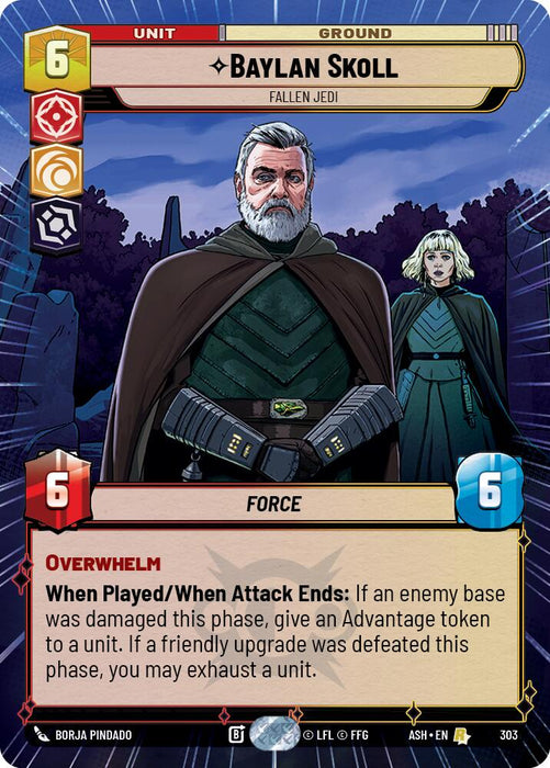 Baylan Skoll - Fallen Jedi (303) (Hyperspace) (303) [Ashes of the Empire] - for just $0.20! 