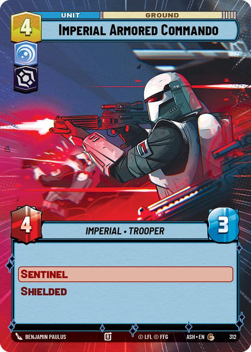 Imperial Armored Commando (312) (Hyperspace) (312) [Ashes of the Empire] - for just $0.20! 