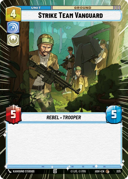 Strike Team Vanguard (325) (Hyperspace) (325) [Ashes of the Empire] - for just $0.10! 