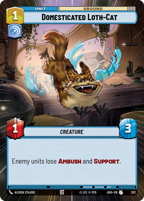 Domesticated Loth-Cat (332) (Hyperspace) (332) [Ashes of the Empire] - for just $0.15! 