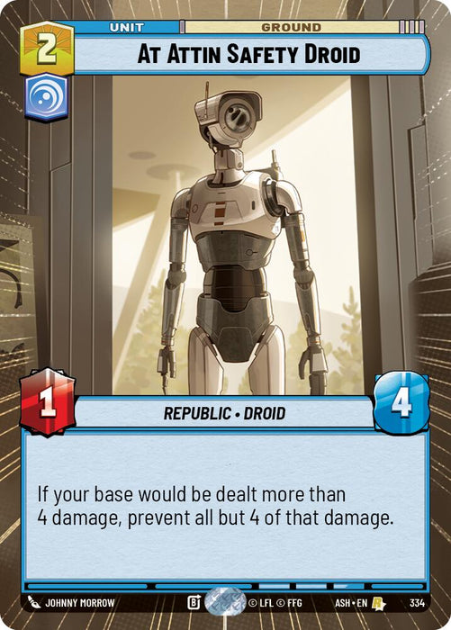 At Attin Safety Droid (334) (Hyperspace) (334) [Ashes of the Empire] - for just $0.45! 