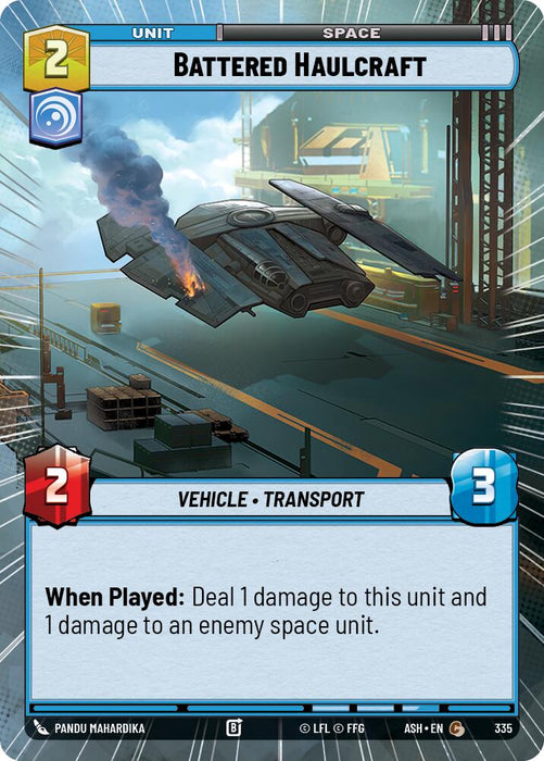 Battered Haulcraft (335) (Hyperspace) (335) [Ashes of the Empire] - for just $0.10! 