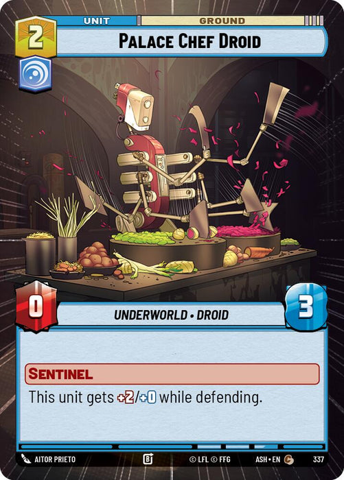Palace Chef Droid (337) (Hyperspace) (337) [Ashes of the Empire] - for just $0.10! 