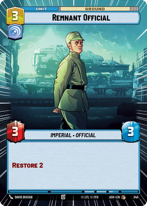 Remnant Official (340) (Hyperspace) (340) [Ashes of the Empire] - for just $0.10! 