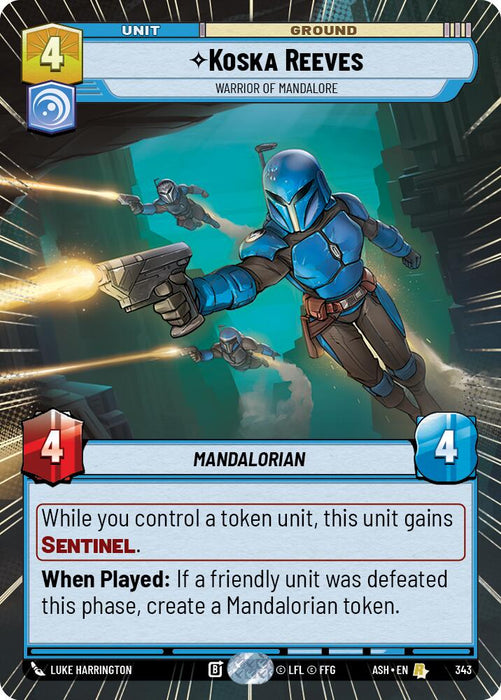 Koska Reeves - Warrior of Mandalore (343) (Hyperspace) (343) [Ashes of the Empire] - for just $8.05! 