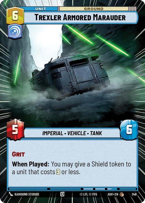 Trexler Armored Marauder (346) (Hyperspace) (346) [Ashes of the Empire] - for just $0.10! 