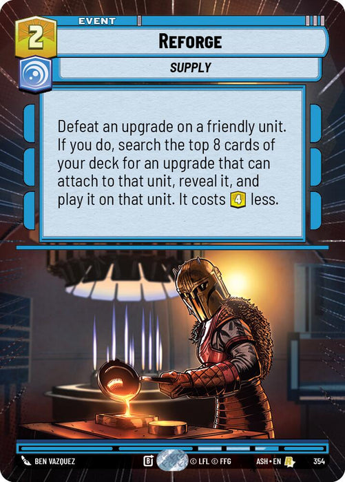 Reforge (354) (Hyperspace) (354) [Ashes of the Empire] - for just $1.05! 