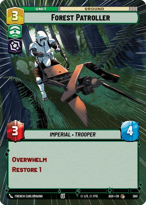 Forest Patroller (360) (Hyperspace) (360) [Ashes of the Empire] - for just $0.10! 