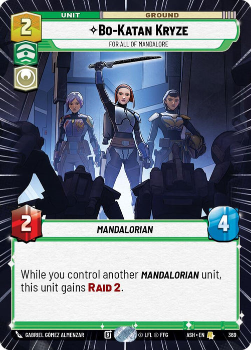 Bo-Katan Kryze - For All of Mandalore (369) (Hyperspace) (369) [Ashes of the Empire] - for just $0.55! 