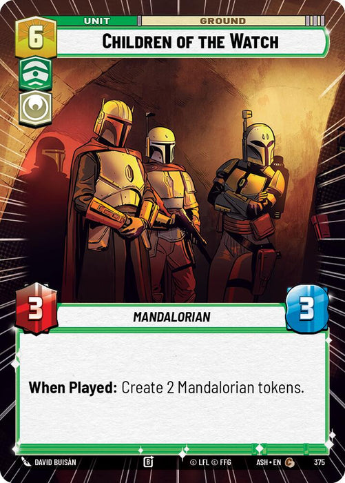 Children of the Watch (375) (Hyperspace) (375) [Ashes of the Empire] - for just $0.10! 