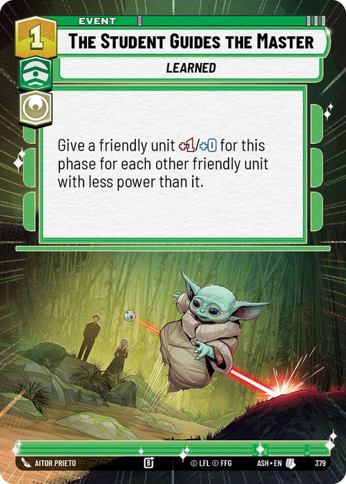 The Student Guides the Master (379) (Hyperspace) (379) [Ashes of the Empire] - for just $0.10! 