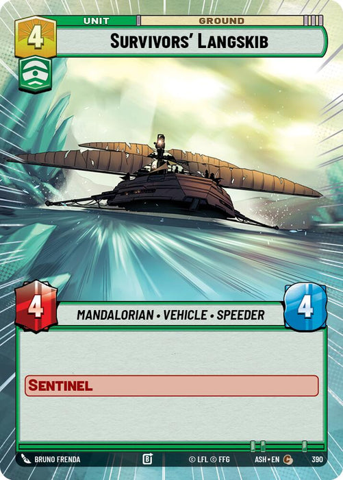 Survivors' Langskib (390) (Hyperspace) (390) [Ashes of the Empire] - for just $0.10! 