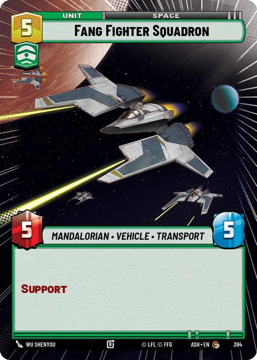 Fang Fighter Squadron (394) (Hyperspace) (394) [Ashes of the Empire] - for just $0.10! 