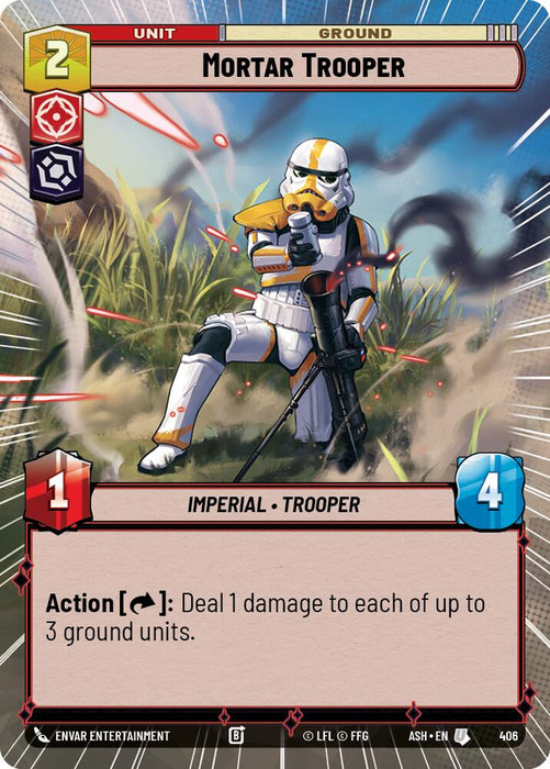 Mortar Trooper (406) (Hyperspace) (406) [Ashes of the Empire] - for just $0.10! 