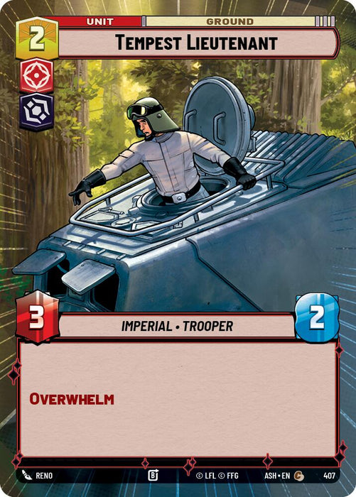 Tempest Lieutenant (407) (Hyperspace) (407) [Ashes of the Empire] - for just $0.10! 