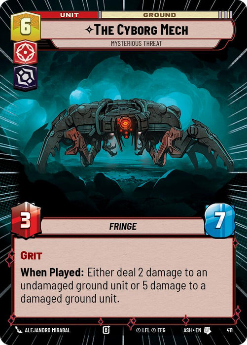 The Cyborg Mech - Mysterious Threat (411) (Hyperspace) (411) [Ashes of the Empire] - for just $0.20! 