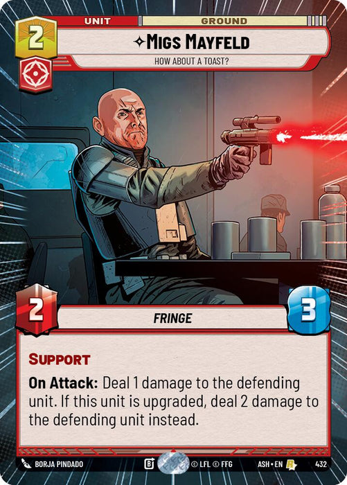 Migs Mayfeld - How About a Toast? (432) (Hyperspace) (432) [Ashes of the Empire] - for just $0.40! 