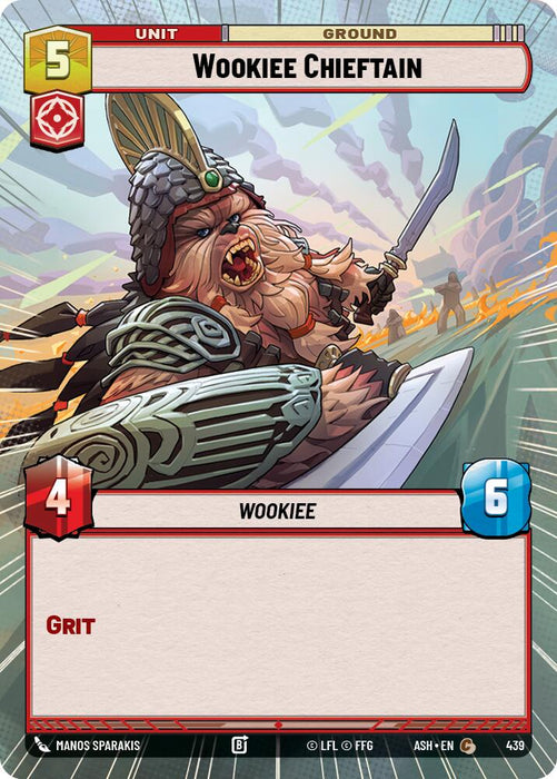 Wookiee Chieftain (439) (Hyperspace) (439) [Ashes of the Empire] - for just $0.10! 
