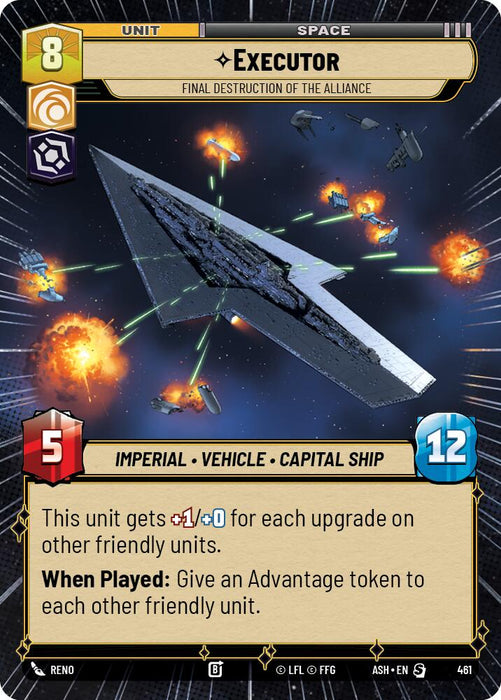 Executor - Final Destruction of the Alliance (461) (Hyperspace) (461) [Ashes of the Empire] - for just $0.20! 
