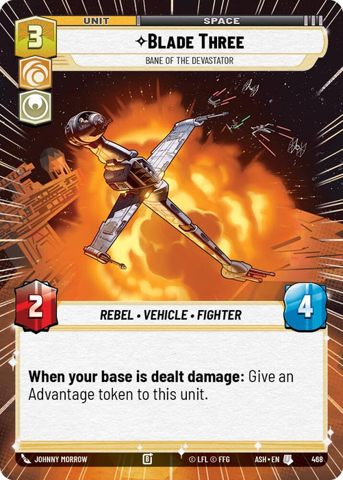 Blade Three - Bane of the Devastator (468) (Hyperspace) (468) [Ashes of the Empire] - for just $0.20! 