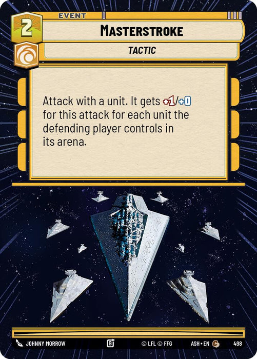 Masterstroke (498) (Hyperspace) (498) [Ashes of the Empire] - for just $0.10! 