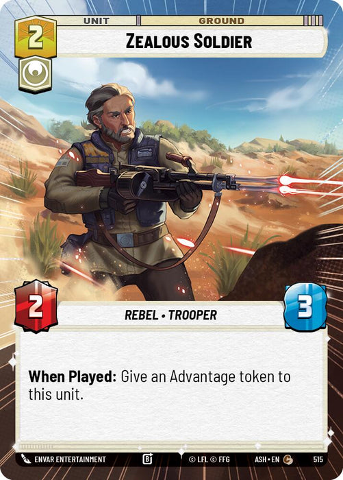 Zealous Soldier (515) (Hyperspace) (515) [Ashes of the Empire] - for just $0.10! 