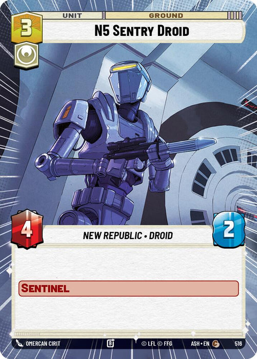N5 Sentry Droid (516) (Hyperspace) (516) [Ashes of the Empire] - for just $0.10! 