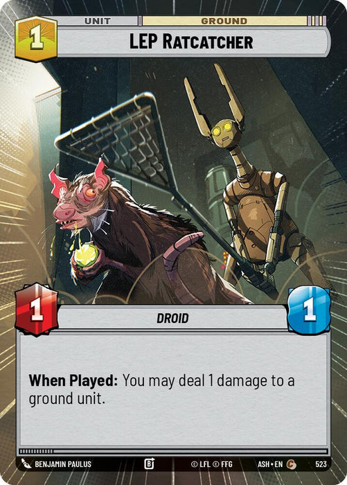 LEP Ratcatcher (523) (Hyperspace) (523) [Ashes of the Empire] - for just $0.10! 