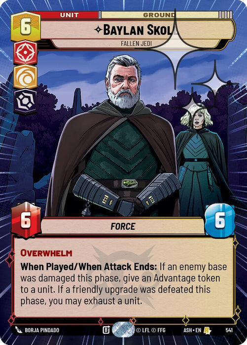 Baylan Skoll - Fallen Jedi (541) (Hyperspace Foil) (541) [Ashes of the Empire] - for just $0.40! 