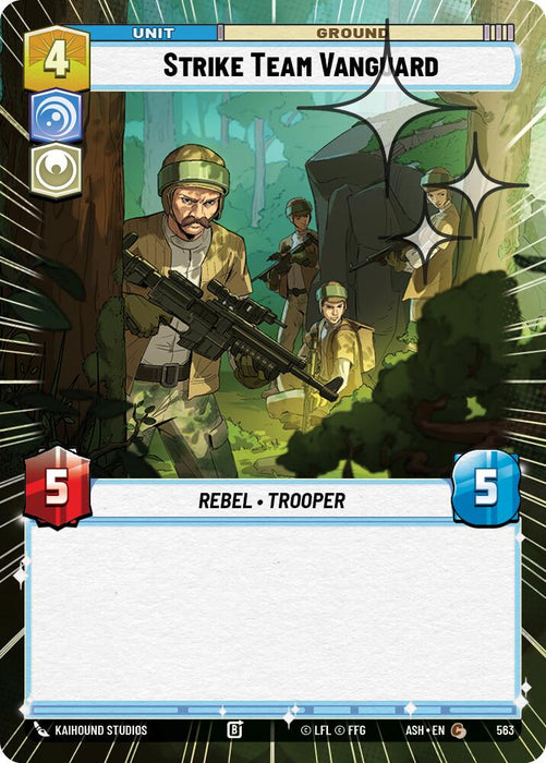 Strike Team Vanguard (563) (Hyperspace Foil) (563) [Ashes of the Empire] - for just $0.10! 
