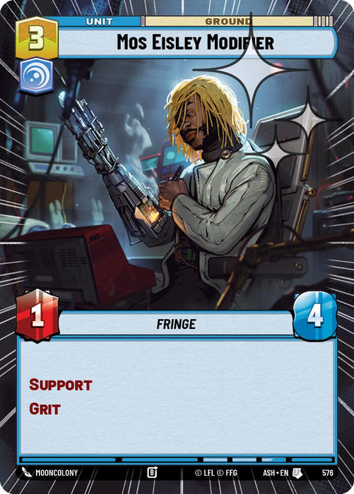 Mos Eisley Modifier (576) (Hyperspace Foil) (576) [Ashes of the Empire] - for just $0.20! 