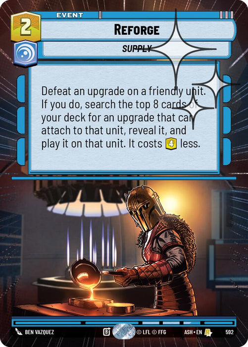 Reforge (592) (Hyperspace Foil) (592) [Ashes of the Empire] - for just $1.10! 