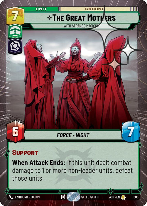 The Great Mothers - With Strange Magicks (603) (Hyperspace Foil) (603) [Ashes of the Empire] - for just $0.25! 