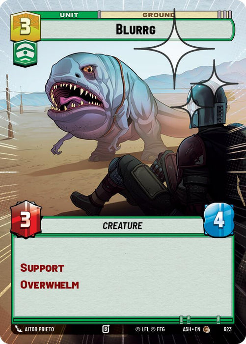 Blurrg (623) (Hyperspace Foil) (623) [Ashes of the Empire] - for just $0.10! 