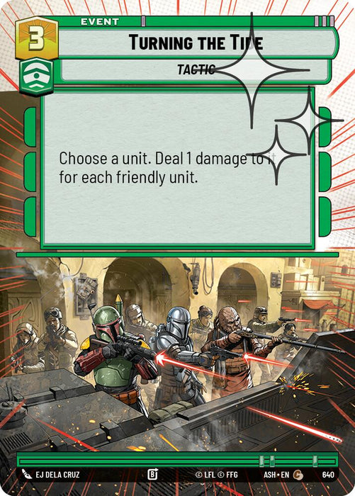 Turning the Tide (640) (Hyperspace Foil) (640) [Ashes of the Empire] - for just $0.10! 