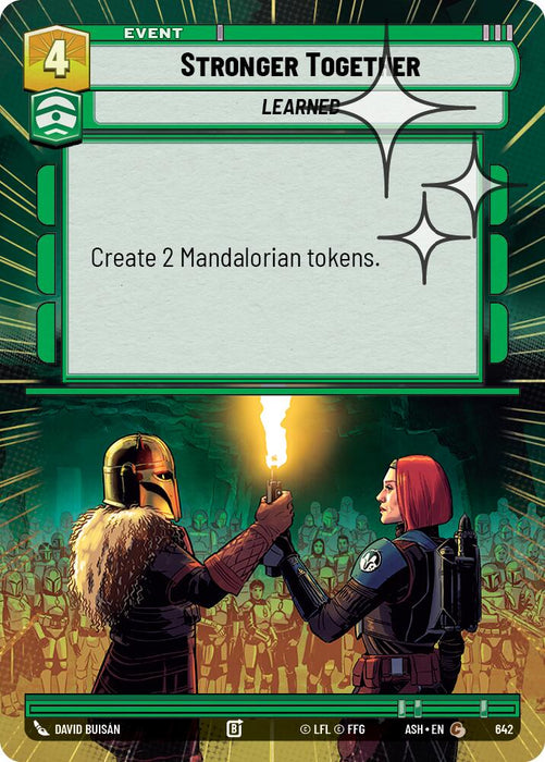 Stronger Together (642) (Hyperspace Foil) (642) [Ashes of the Empire] - for just $0.10! 