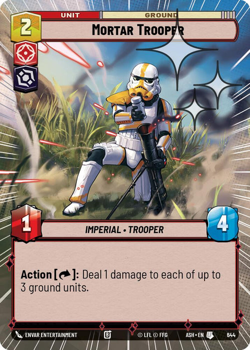Mortar Trooper (644) (Hyperspace Foil) (644) [Ashes of the Empire] - for just $0.20! 