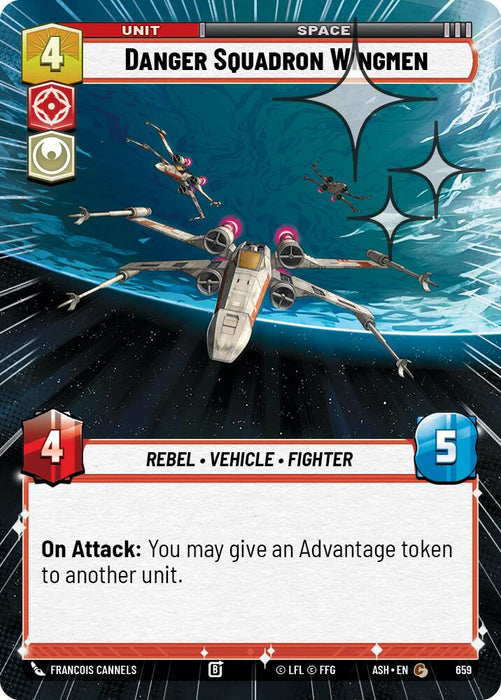 Danger Squadron Wingmen (659) (Hyperspace Foil) (659) [Ashes of the Empire] - for just $0.10! 