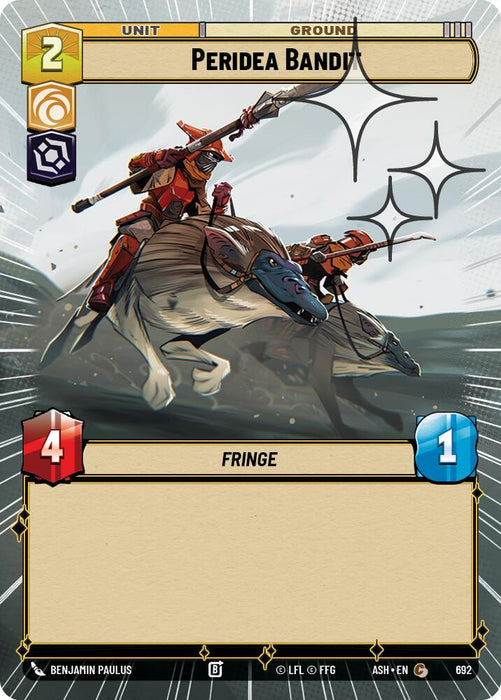 Peridea Bandit (692) (Hyperspace Foil) (692) [Ashes of the Empire] - for just $0.10! 