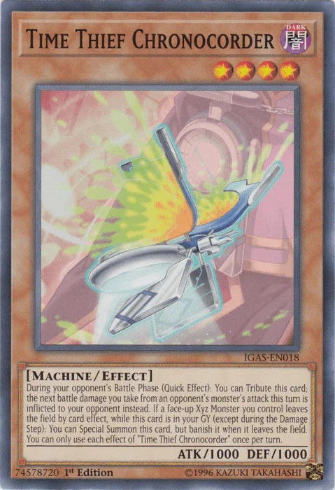 Time Thief Chronocorder [IGAS-EN018] Common - for just $0.10! 
