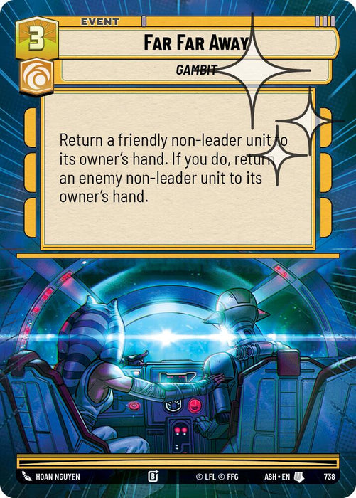 Far Far Away (738) (Hyperspace Foil) (738) [Ashes of the Empire] - for just $0.25! 