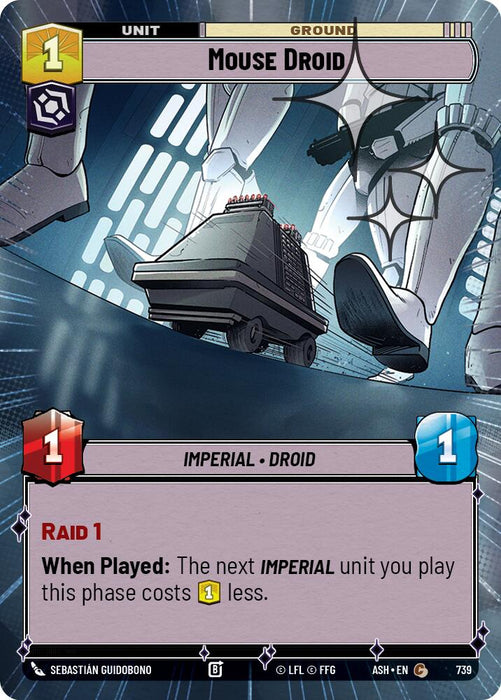 Mouse Droid (739) (Hyperspace Foil) (739) [Ashes of the Empire] - for just $0.20! 