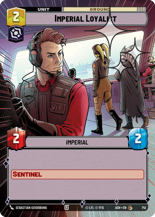 Imperial Loyalist (741) (Hyperspace Foil) (741) [Ashes of the Empire] - for just $0.30! 