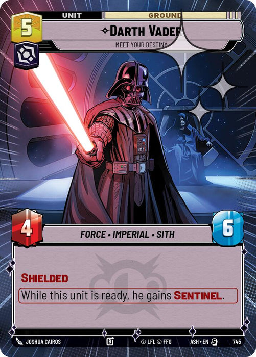 Darth Vader - Meet Your Destiny (745) (Hyperspace Foil) (745) [Ashes of the Empire] - for just $1.45! 