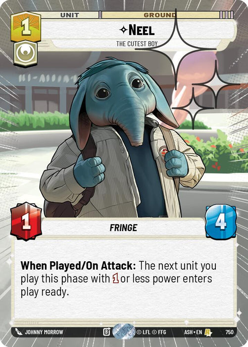 Neel - The Cutest Boy (750) (Hyperspace Foil) (750) [Ashes of the Empire] - for just $1.65! 